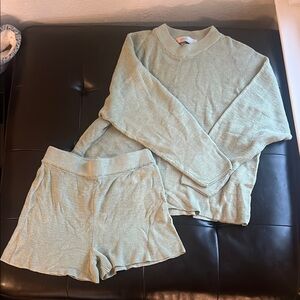 Free People Malibu Surf Sweater Set